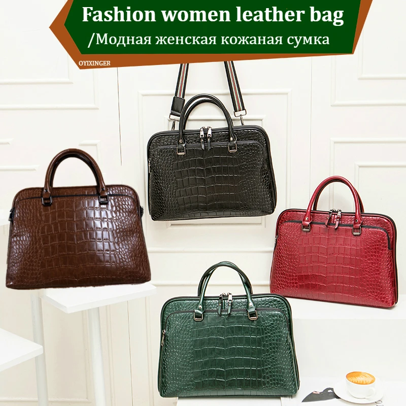 Ladies leather briefcase handbag Clearance