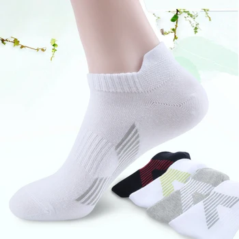 

Running Socks Sports Cycling Men Women Anti Slip Breathable Moisture Wicking Seamless Athletic Deodorization Cotton Men Socks