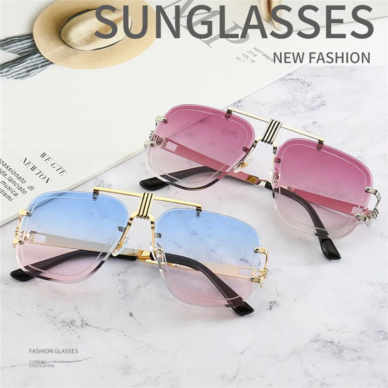 

Lantzena Brand 2020 Fashion Sunglasses Men Polarized Square Metal Frame Male Sun Glasses Driving Fishing Eyewear zonnebril heren