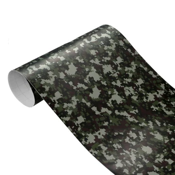 

30x100cm Car Sticker Camouflage Style PVC Wrap Film Car Sticker Waterproof