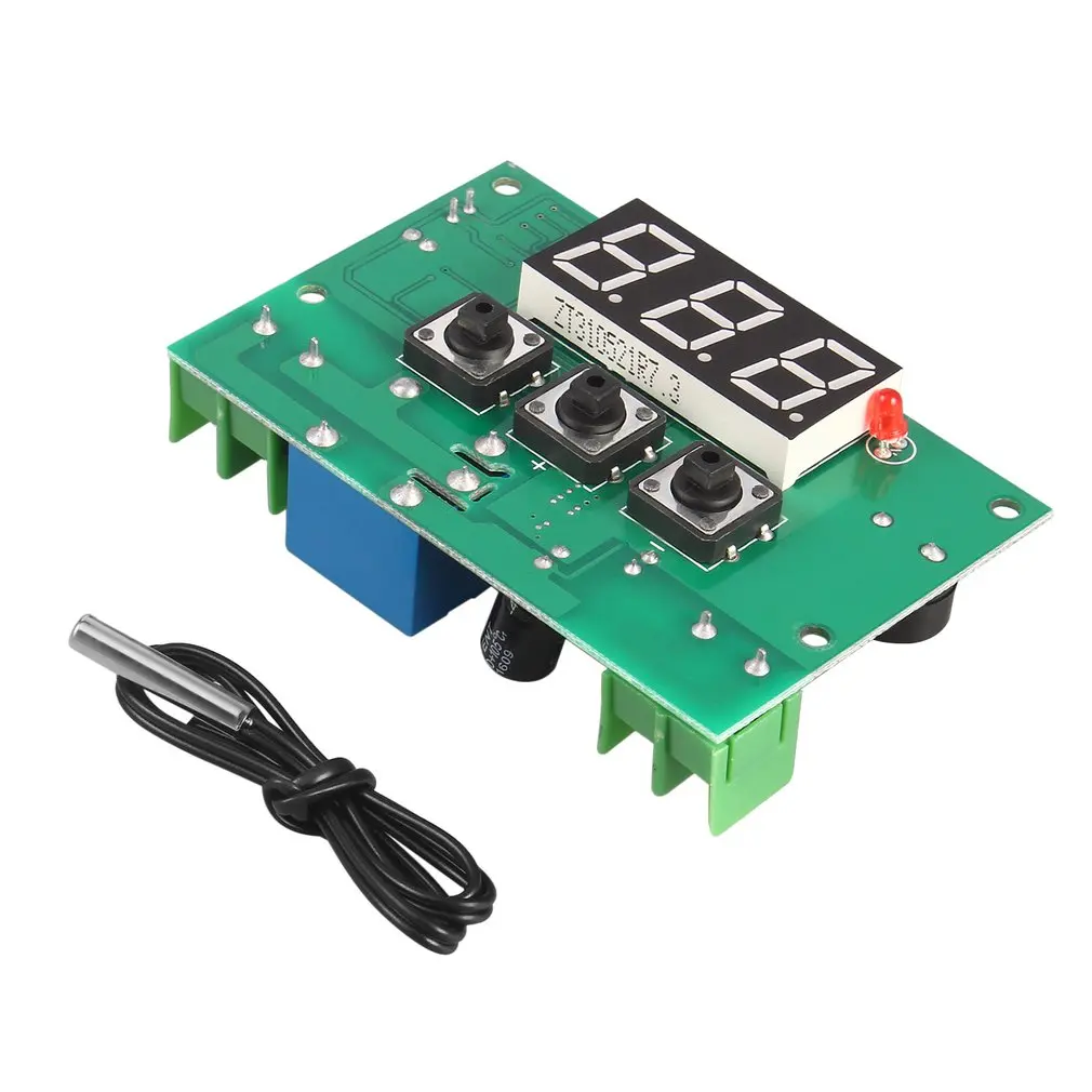 

New 12V 10A Digital LCD Temperature Regulator Controller PCB Board Thermostat Sensor hot selling