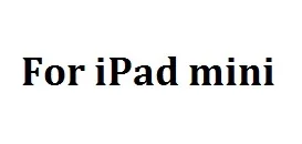 For iPad mini 12345 Защитный чехол для планшета для iPad 10,2 10,5 Pro 12,9 11 9,7 кожаный чехол для iPad Mini 5 4 Air 3 2 сумка на плечо - Цвет: For iPad mini 12345