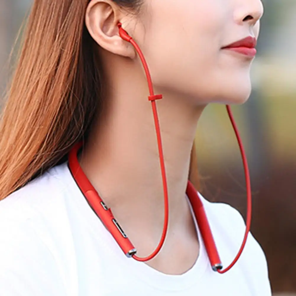 Магнитные Спортивные наушники Bluetooth с защитой от радиации