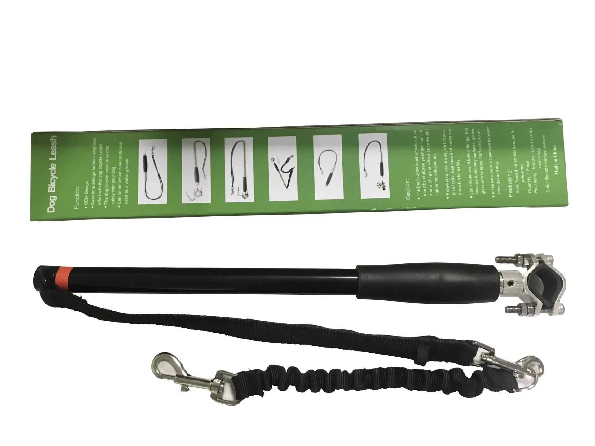 

Bicycle walking rope traction dog chain loading and unloading traction dog with bicycle dog walker pet supplies