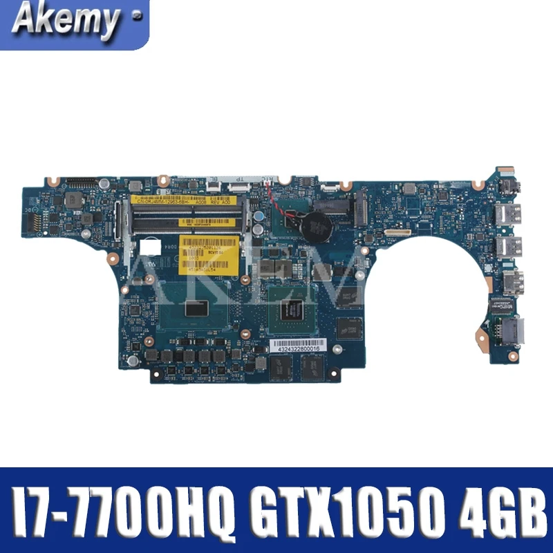 LA D993P материнская плата для DELL Inspiron 15 7567 I7 7700HQ GTX1050 4 Гб BBV00/10 CN 0JG23N тест
