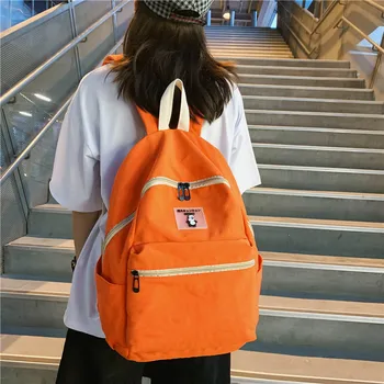 

JULYCCINO New backpack women travel waterproof nylon backpack multi-pocket student bag Mochila Teenage girls school bag knapsack