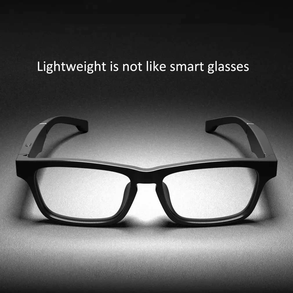 K1 Smart Wireless Headset Glasses 90mAh USB Car Sports Anti-Blu-ray Bone Conduction 5.0 Glasses Headphones