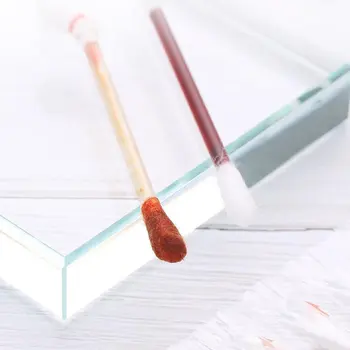 

Portable Disposable Iodophor Cotton Swabs Double Heads Wound Disinfection Swabs Cleaning Nursing Cotton Swabs 50Pcs