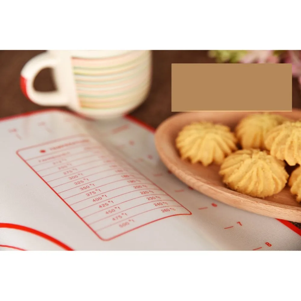 Silicone Baking Mat Pizza Dough Maker Pastry Kitchen Gadgets Cooking Tools Utensils Bakeware Kneading Accessories 3