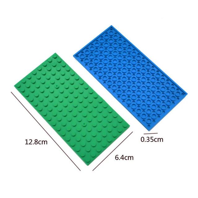 5pcs DIY Building Blocks Thin Figures Bricks 8x16 Dots 12Color Educational Creative Size Compatible With 92438 Toys for Children 2