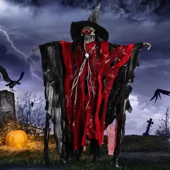 

Halloween Ghost Skull Hanging Props Party Decoration ghost Screaming T6H6