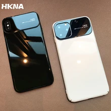 Пластиковый корпус для iphone X XR XS MAX стеклянный чехол для iphone 7 8 PLUS 11 Pro MAX ультра-тонкий защитный чехол с защитой от падения 360 °