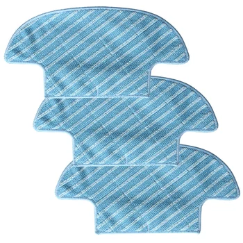 

3pcs Flooring Mop Cloths Mopping Sweeper Cleaning Tools For Ecovacs Deebot Slim DA60 Vacuum Cleaner Parts