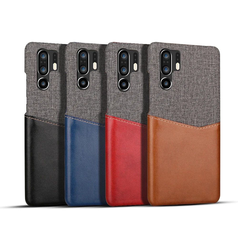 Card Slot Case for Huawei Mate 20 30 Pro Ultra Thin Slim P20 P30 Fashion Business Shockproof Back Cover |