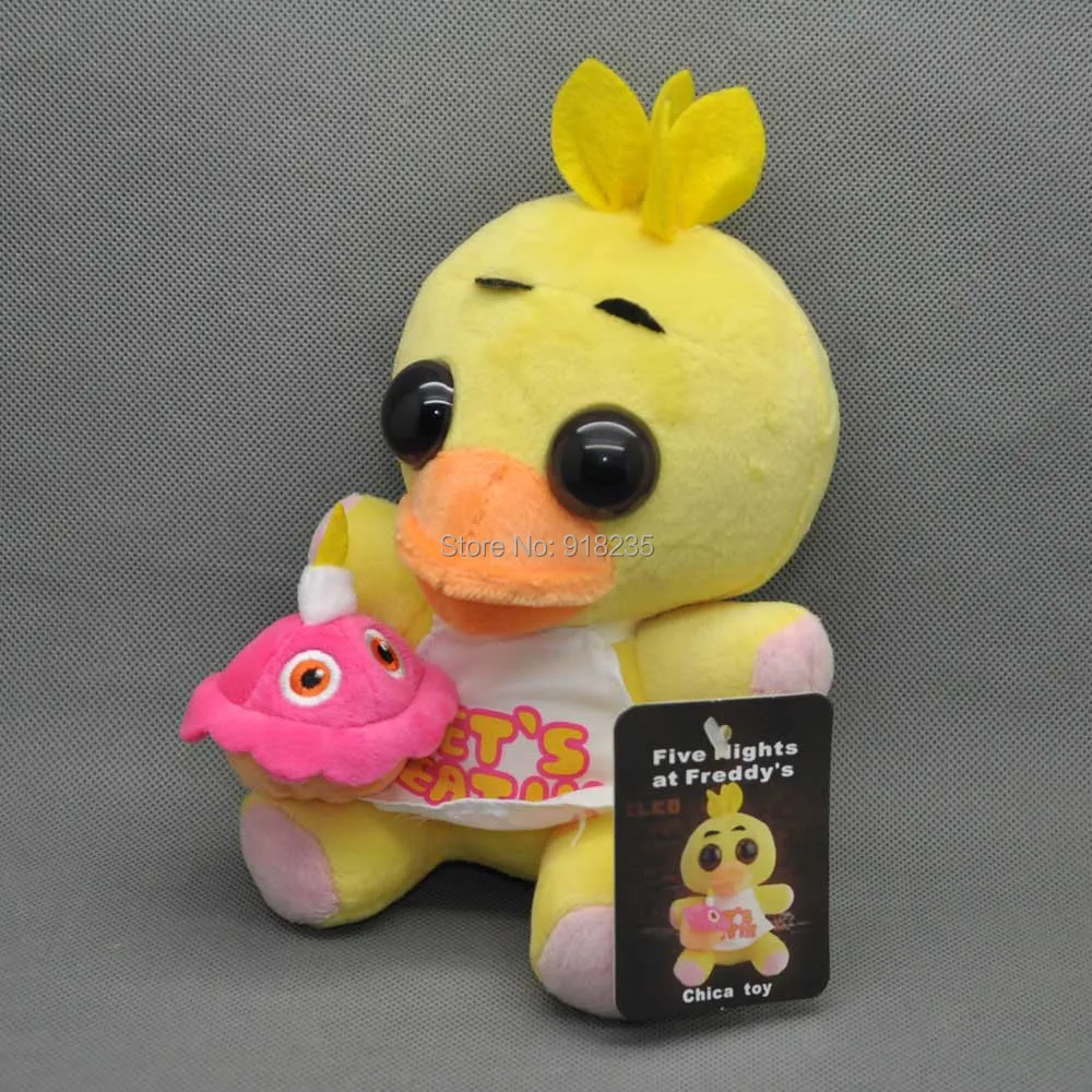 10/Лот, Five Nights At Freddy's Chica, кошмар, Весенняя ловушка, Бонни, мангл, Phantom Fox, кошмар Фредди, 16,5-20 см, плюшевые куклы, игрушки
