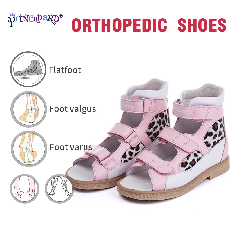 Princepard летние сандалии ортопедические детские сандалии противоскользящие туфли для девочек супер качество детская обувь ортопедическая обувь детские туфли деткая ботиночка/летняя обувь босоножка туфли для девочек