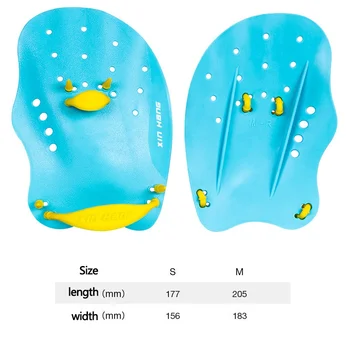 

Swimming Paddles Professional Swimming Strokes Practice Correction Swimming Tools Adjustable Hand Webbed Gloves Adult Children
