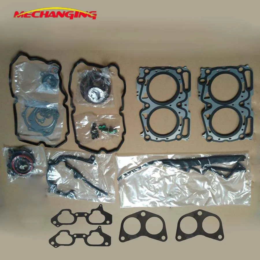 

EJ204 EJ20 для SUBARU IMPREZA и LEGACY IV FORESTER (g) 2,0, полный комплект, комплекты для восстановления двигателя, комплект прокладок двигателя 50320300