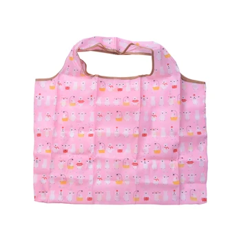 

Reusable Foldable Shopping Bag Handbag Top Tote Shoulder Foldaway Storage Travel