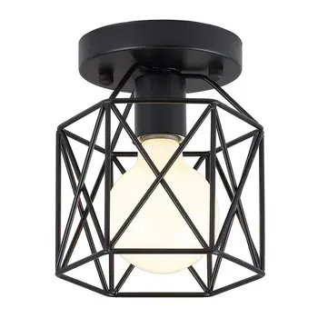 

Simple Square Diamond Corridor Lamp Aisle Lamp Porch Balcony Fitting Room Ceiling Lamp Flush Mount Ceiling Light Fixture