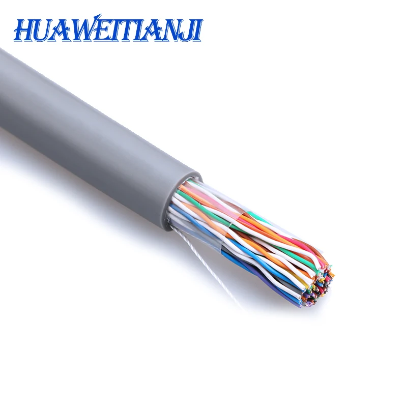 - 25 pairs of large logarithm of indoor hysvCommunication Cable factory Multipair Cat3 25204100MSupport customization