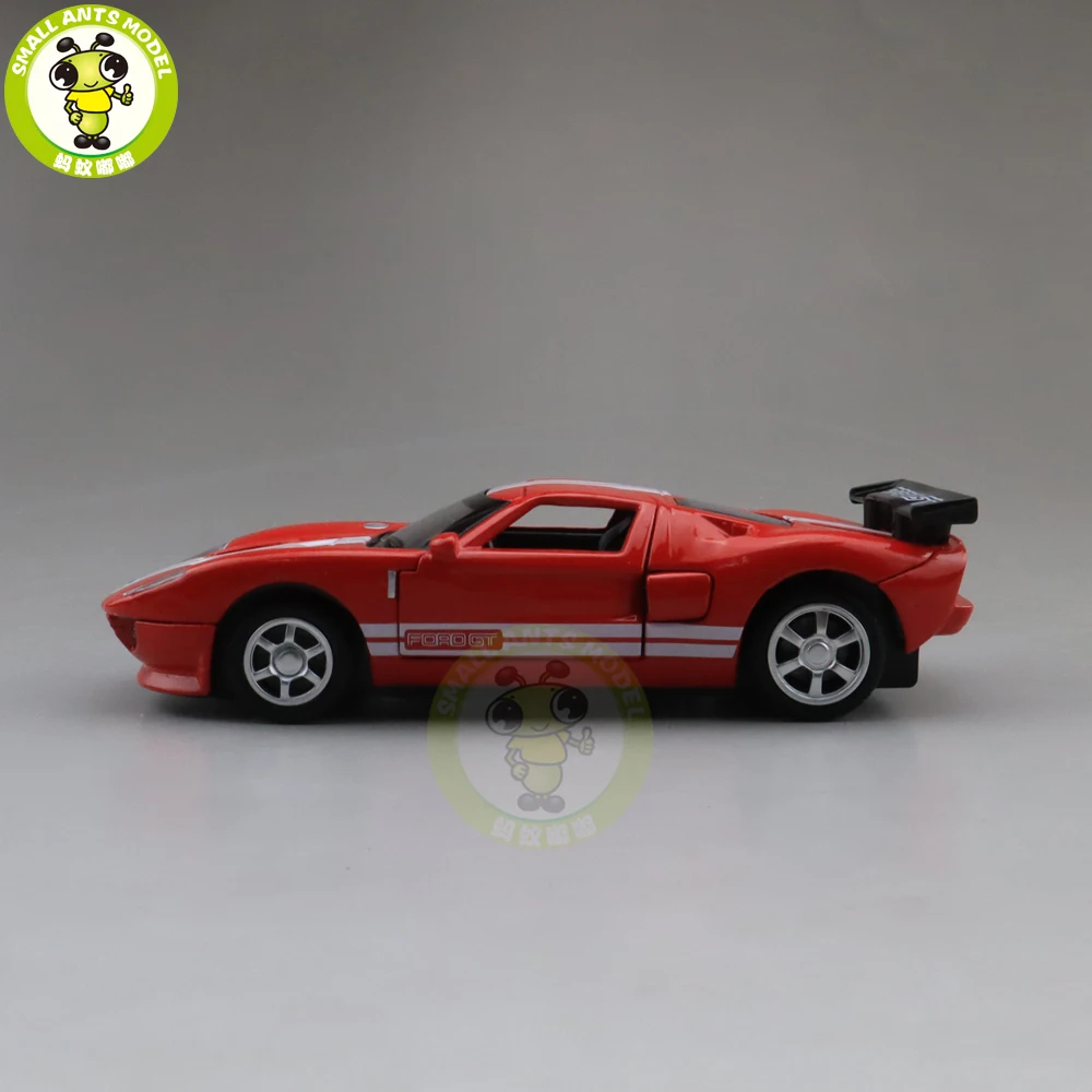 1/32 Ford GT 2006 литая модель автомобиля игрушки для детей Детское звуковое освещение Вытяните назад Подарки для мальчиков девочек