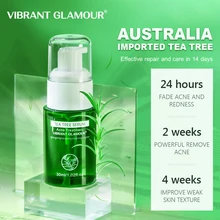 VIBRANT GLAMOUR drzewo herbaciane Serum leczenie trądziku naturalna naprawa wybielanie olejek nawilżający kontrola poprawić skóra wrażliwa pielęgnacja 30ml