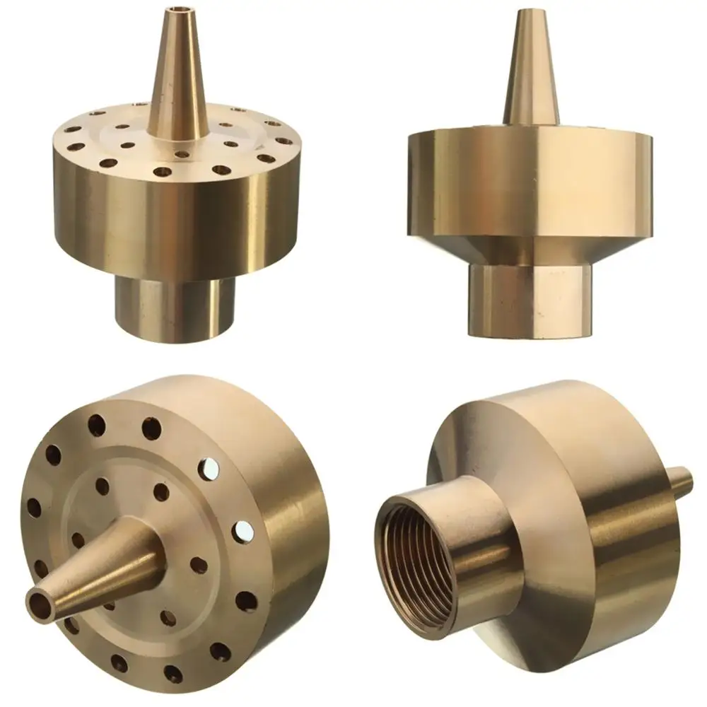 Форсунка для пруда 1/4 'Ƈ/2'' 3/4 'Ƈ'' 3/2 'ƈ'' латунная колонна