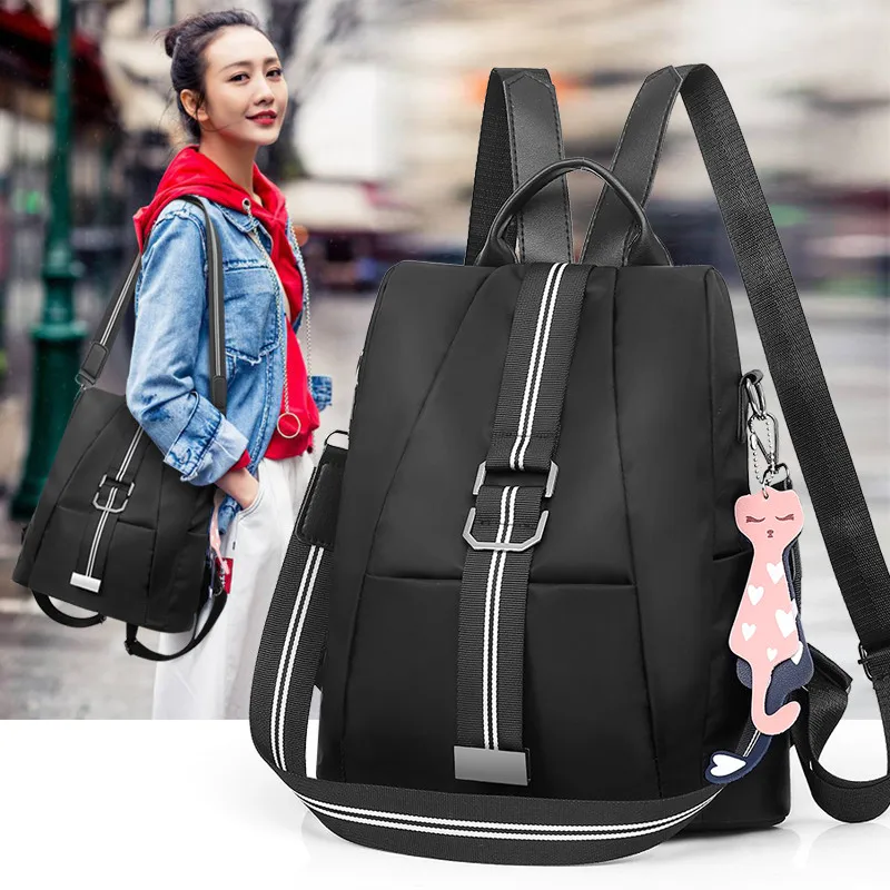 

Kmuysl's new Oxford knapsack women's backpack designed for women's backpack waterproof anti-theft backpack large capacity