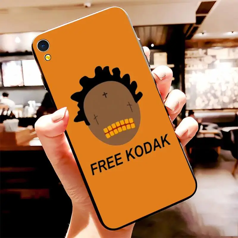 PENGHUWAN Kodak Black Rapper Coque Shell Phone Case For Vivo Y91c Y17 Y51 Y67 Y55 Y93 Y81S Y19 Y7S Case