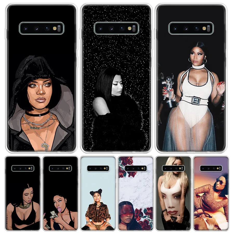 Nicki Minaj Tumblr Cover Phone Case For Samsung Galaxy S20 FE S21 Ultra S10 Plus S10E S9 S8 S7 S6 Edge J4 J6 + J8 Fundas Capa Ca | Мобильные