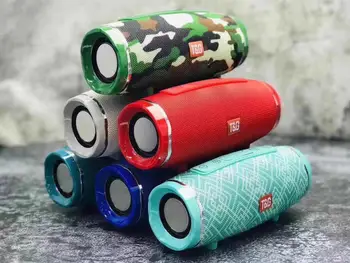 

High Power 10W Bluetooth Speaker Waterproof Portable Column for PC Computer Speakers Subwoofer Boom Box Music Center Radio