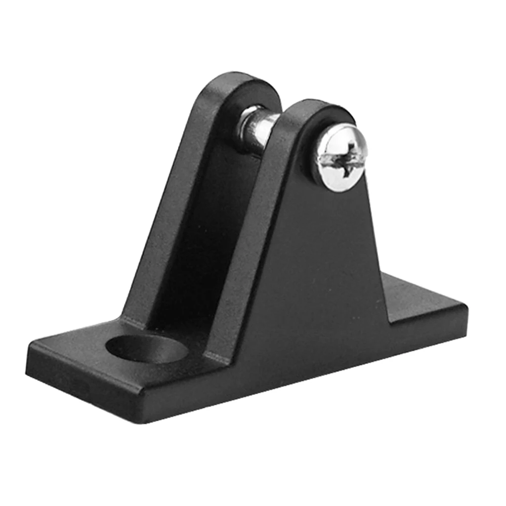 Marine Boat Bimini Top Fitting Nylon Deck Hinge Mount 2 Holes with 2 Screws for Kayak Boat Canoe Marine