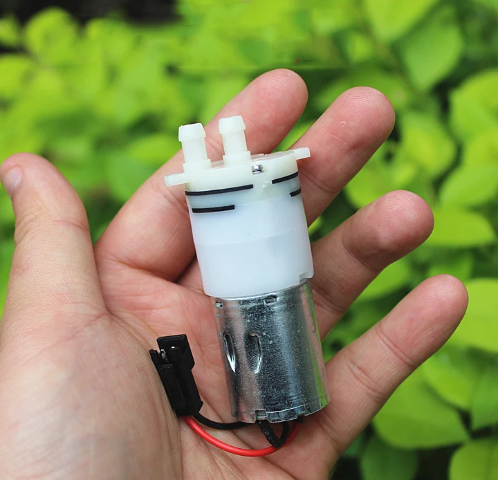 Водяной насос Micro 370 DC 3 7 V 5V 6V Мембранный Насос самовсасывающий USB маленький
