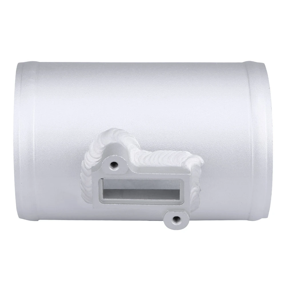 Aluminum alloy Air Flow Sensor Mount Performance Intake Meter Adapter Fit For Nissan Honda Civic Ford Volkswage Maf Silver | Автомобили и