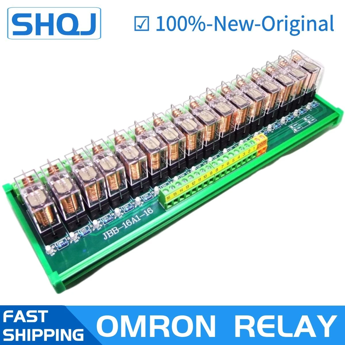 12VAC//DC Omron Relay Module 4 Channel 1NO1NC Relay SPDT Module Omron Relay PLC