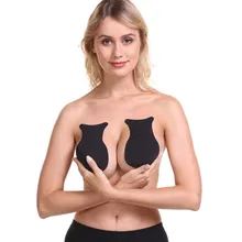 Женские майки, силиконовые чехлы на соски, пуш-ап, невидимый бюстгальтер, укороченный топ, лента для подтяжки груди, без бретелек, клейкий силиконовый бюстгальтер f5