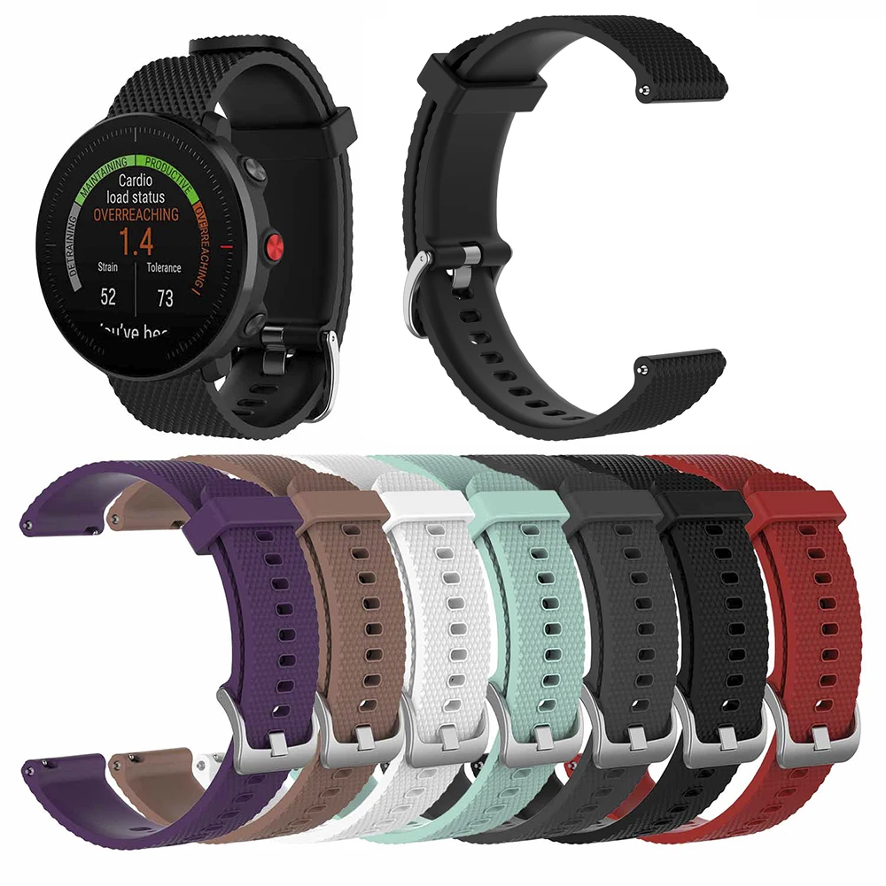 22mm Wristband Replacement Wrist Strap for POLAR Vantage M Smart Watch Soft Silicone Band Bracelet Watchband Accessory | Электроника
