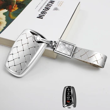 

Soft Glue Car Key Case for 2013 2014 2015 HYUNDAI SANTA FE IX45 GENESIS EQUUS AZERA keyless Cover Crystal diamond Keychain