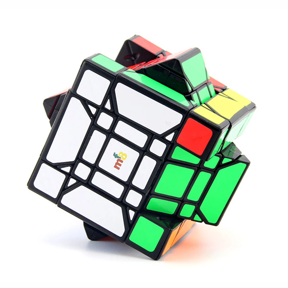 MF8 сын-мама двухслойная 3x3x3 косой куб головоломка игра кубики Развивающие игрушки для детей Рождественский подарок