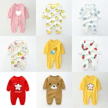Одежда для новорожденных хлопковый Детский комбинезон с длинными рукавами, ropa bebe, одежда для маленьких мальчиков и девочек 3, 6, 9, 12 месяцев