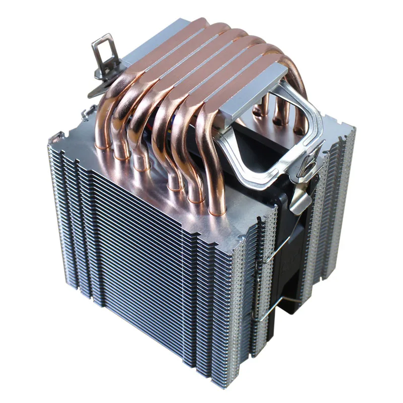 Tubo de Calor Ventilador para Intel Cobre Puro Radiador 90mm 4pin Pwm Silencioso i3 i5 i7 Amd3 Am4 2011 X79 X99 Ventilador 6 Cpu - Imagem 6
