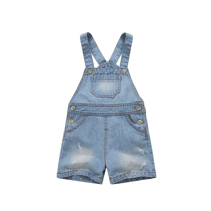 

Men's Small CHILDREN'S Korean-style Childrenswear Summer Cowboy Suspender Pants 2019 New Style Baby Denim Shorts Children Summer