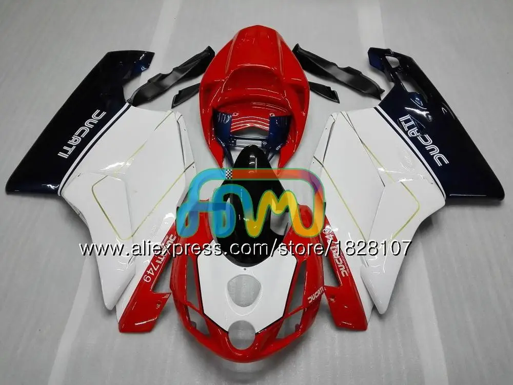 OEM тело для поездок на мотоцикле DUCATI 749-999 749S 999 749 999 03 04 белый черный кузов 78BS. 15 749 999 S R 749R 999R 2003 2004 обтекатели комплект - Цвет: No. 5