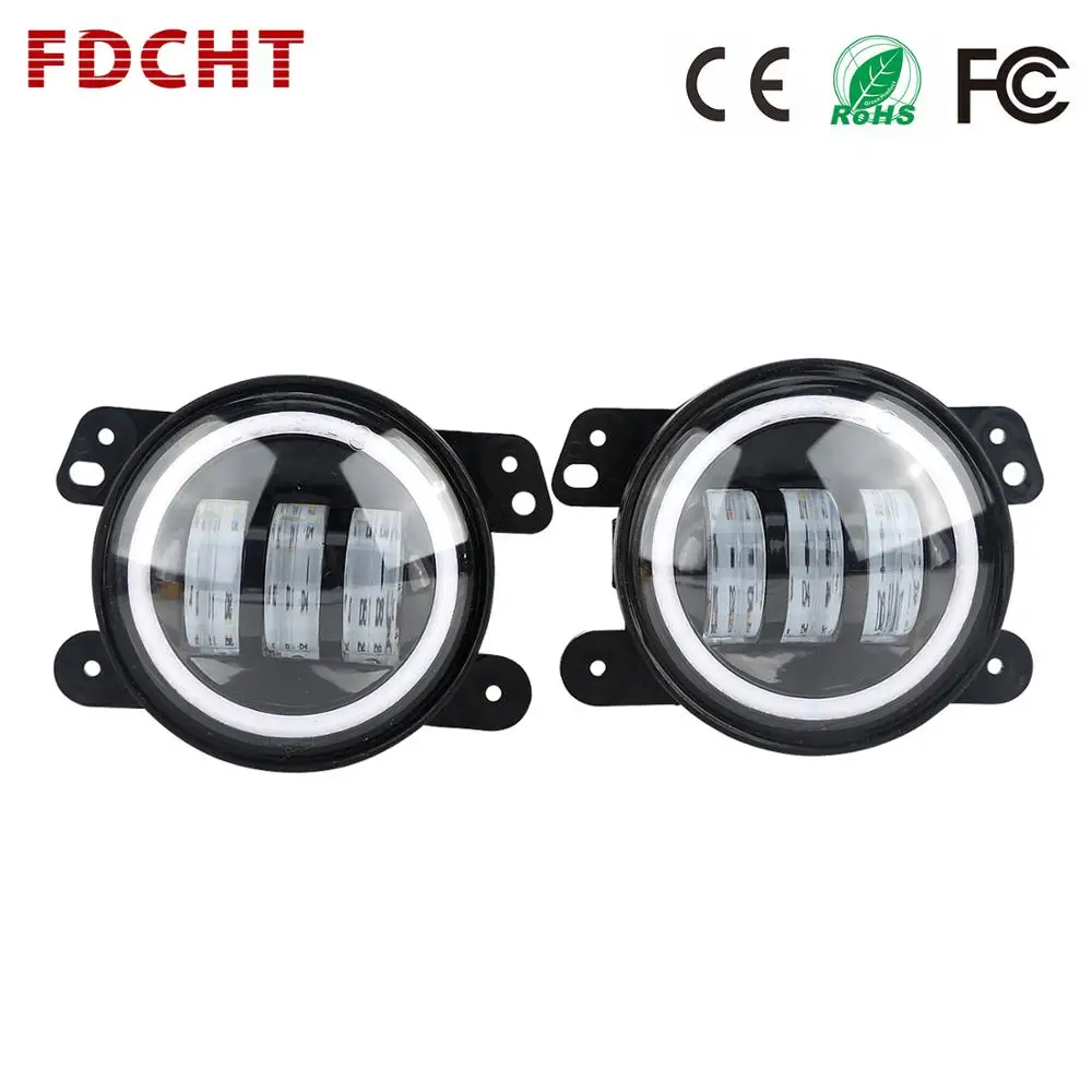 

FDCHT faros barra led bar off road autos 4x4 car fog work light bar offroad auxiliary motorcycle 12v spot ledbar led rampe atv