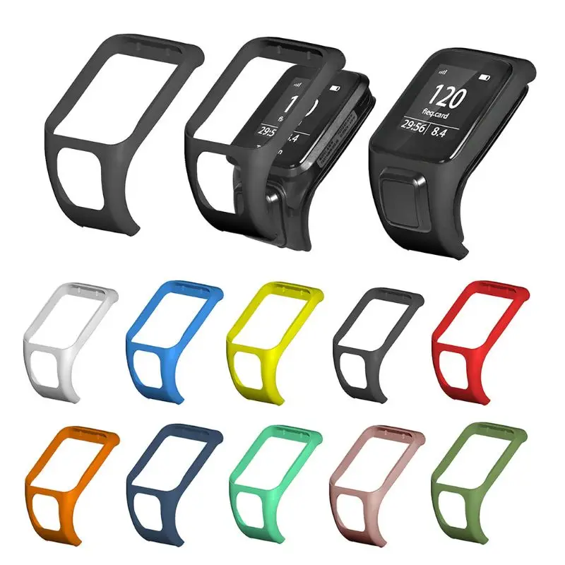 

Anti-Scratch Shockproof Protective Watch Case Cover Frame Shell for TomTom Runner 2 3/Spark 3/Spark Cardio Music Smart Watch