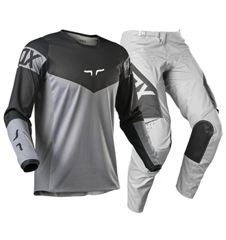 

NEW 2021 RAPIDLY FOX 180/360 enduro motocross gear set mx jersey pants motorbike clothing mtb car racing suit Off Road equipment