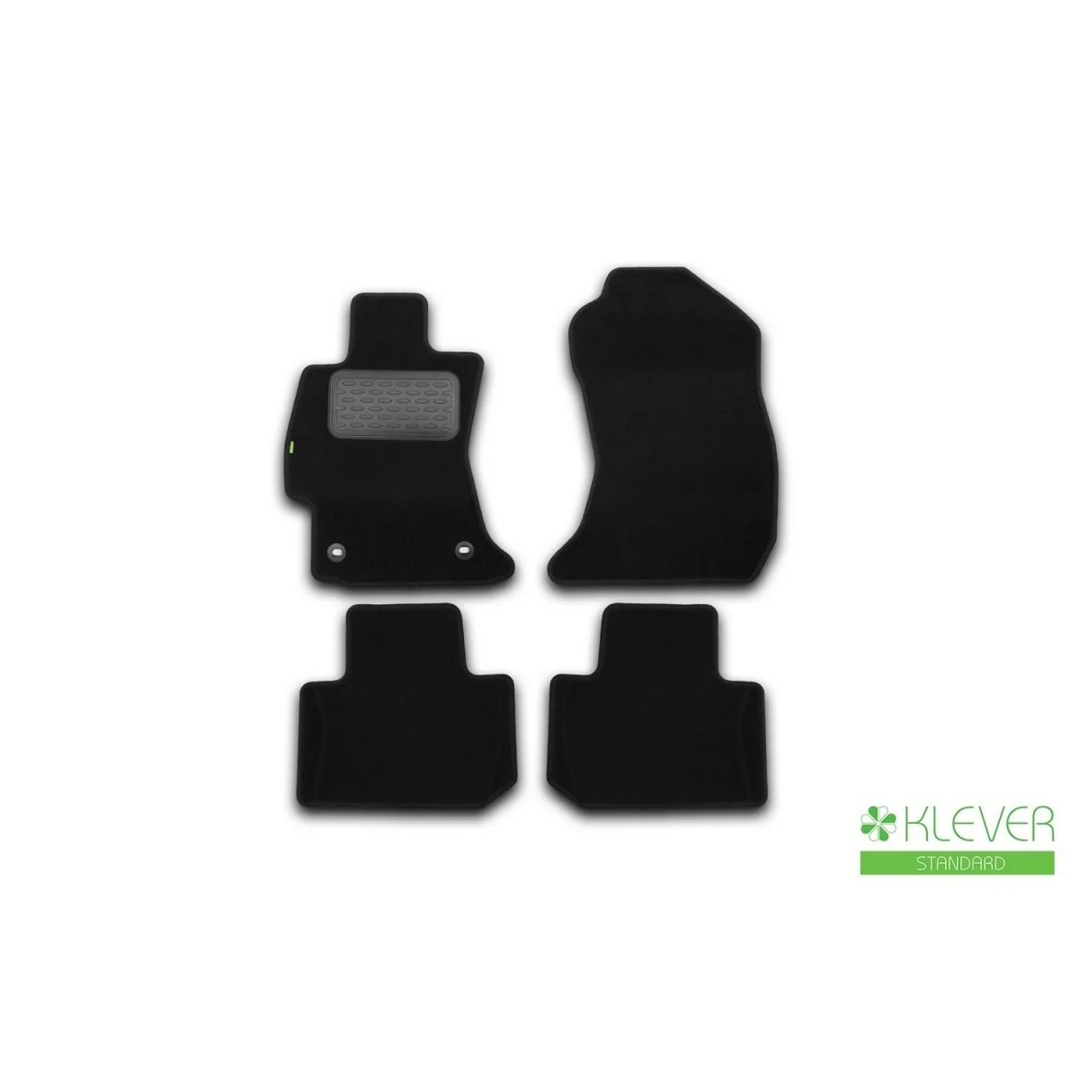 Коврики в салон klever standard subaru forester 2013-, кросс., 4 ш