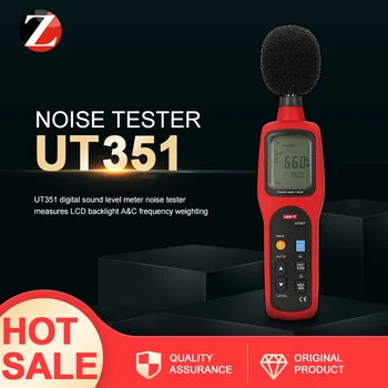 

Digital Sound Level Meter Noise Tester UNI-T UT351Measuring LCD Backlight A&C Frequency up to 130dB test