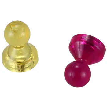 

15 x Magnet for Cone Transprant Magnetic Table White Red Yellow Blue Green